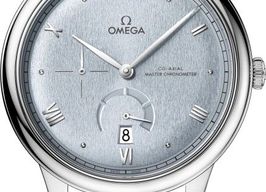 Omega De Ville 434.13.41.21.03.001 (2024) - Blauw wijzerplaat 41mm Staal