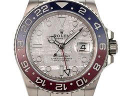 Rolex GMT-Master II 126719BLRO (2020) - Silver dial 40 mm White Gold case