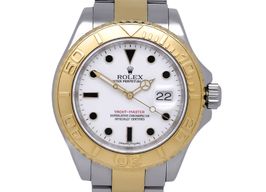Rolex Yacht-Master 40 16623 (2008) - White dial 40 mm Gold/Steel case