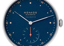 NOMOS Metro Neomatik 1110 (2026) - Blue dial 35 mm Steel case