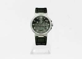 Breguet Marine 5527TI/G2/5WV (2025) - Grey dial 43 mm Titanium case