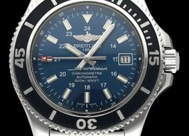 Breitling Superocean II 42 A17365 (2021) - Zwart wijzerplaat 42mm Staal