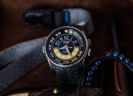 Vulcain Vintage 101924.161RF (2015) - Zwart wijzerplaat 44mm Staal