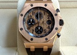 Audemars Piguet Royal Oak Offshore 26470OR.OO.A002CR.01 (2016) - Goud wijzerplaat 42mm Roségoud