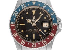 Rolex GMT-Master 1675 (1961) - Zwart wijzerplaat 40mm Staal