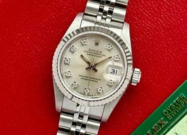 Rolex Lady-Datejust 69174G (1991) - Silver dial 26 mm Steel case