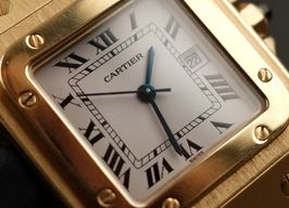 Cartier Santos 2960 (Onbekend (willekeurig serienummer)) - Wit wijzerplaat 41mm Geelgoud