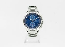 IWC Portuguese Yacht Club Chronograph IW390701 (2025) - Blauw wijzerplaat 45mm Staal
