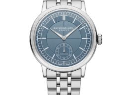 Raymond Weil Millesime 2930-ST-50011 (2026) - Blauw wijzerplaat 39mm Staal
