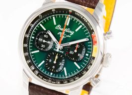 Breitling Top Time AB01762A1L1X1 (2025) - Green dial 41 mm Steel case