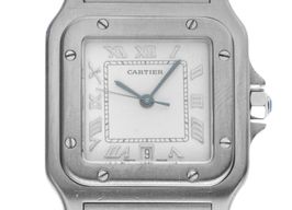 Cartier Santos Galbée 1564 (1998) - White dial 29 mm Steel case