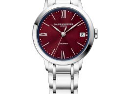 Baume & Mercier Classima M0A10691 (2026) - Rood wijzerplaat 34mm Staal