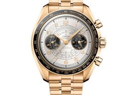 Omega Speedmaster Chronoscope 522.60.43.51.02.001 (2025) - Silver dial 43 mm Yellow Gold case