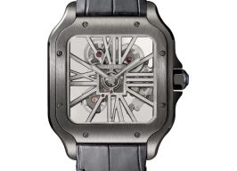 Cartier Santos WHSA0009 (2026) - Transparant wijzerplaat 48mm Staal