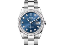 Rolex Datejust 36 126284RBR-0050 (2024) - Blue dial 36 mm Steel case