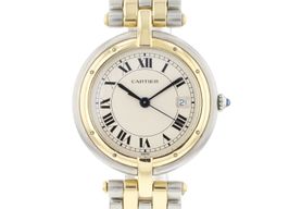 Cartier Panthère 8396 (Unknown (random serial)) - White dial 29 mm Gold/Steel case