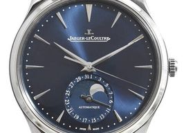 Jaeger-LeCoultre Master Ultra Thin Moon Q1368480 (2026) - Blauw wijzerplaat 39mm Staal