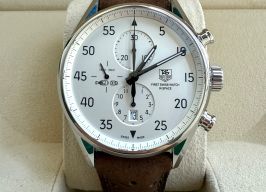 TAG Heuer Carrera Calibre 1887 CAR2015.FC6321 (2013) - Zilver wijzerplaat 43mm Staal