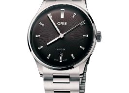 Oris Artelier Date 01 733 7810 4054-07 8 20 20 (2026) - Black dial 38 mm Steel case