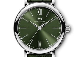 IWC Portofino Automatic IW357405 (2023) - Green dial 34 mm Steel case
