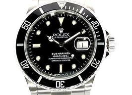 Rolex Submariner Date 16610 (2007) - Black dial 40 mm Steel case