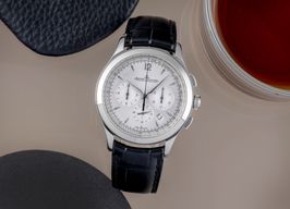 Jaeger-LeCoultre Master Chronograph Q1538420 (Unknown (random serial)) - Silver dial 40 mm Steel case
