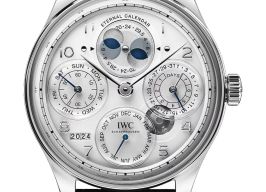 IWC Portuguese Perpetual Calendar IW505701 (2026) - White dial 44 mm Platinum case