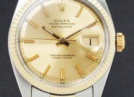 Rolex Datejust 1601 (1969) - Goud wijzerplaat 36mm Goud/Staal