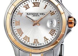 Raymond Weil Parsifal 9460 SG5 00658 (2024) - Wit wijzerplaat 28mm Staal