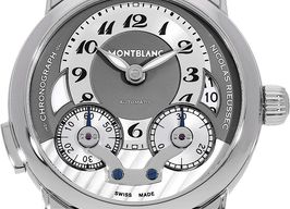 Montblanc Nicolas Rieussec 102337 (Unknown (random serial)) - Grey dial 43 mm Steel case
