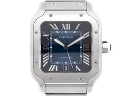 Cartier Santos WSSA0071 (2025) - Blue dial 40 mm Steel case