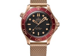 Omega Seamaster Diver 300 M 210.90.42.20.01.003 (2026) - Black dial 42 mm Rose Gold case