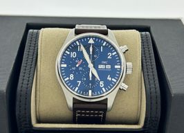 IWC Pilot Chronograph IW377714 (2021) - Blue dial 43 mm Steel case
