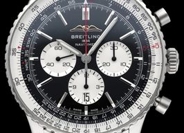 Breitling Navitimer 1 B01 Chronograph AB0137 (2022) - Black dial 46 mm Steel case