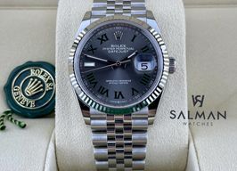 Rolex Datejust 36 126234 (2024) - Grijs wijzerplaat 36mm Staal