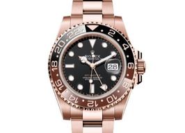 Rolex GMT-Master II 126715CHNR (2022) - Zwart wijzerplaat 40mm Roségoud