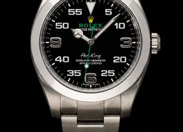 Rolex Air-King 116900 (2020) - Black dial 40 mm Steel case