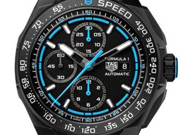 TAG Heuer Formula 1 CBZ2084.FT8097 (2025) - Zwart wijzerplaat 44mm Titanium
