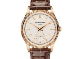 Patek Philippe Calatrava 6119R-001 (2024) - Silver dial 39 mm Rose Gold case