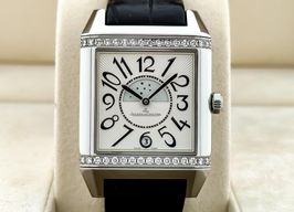 Jaeger-LeCoultre Reverso Squadra Lady Duetto Q7058420 (2011) - Zilver wijzerplaat 42mm Staal