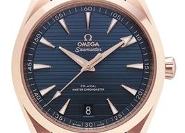 Omega Seamaster Aqua Terra 220.52.41.21.03.001 (2025) - Blue dial 41 mm Rose Gold case
