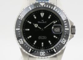 Marcello C. Nettuno 3 2028.2 (2023) - Black dial 40 mm Steel case