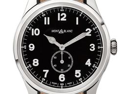 Montblanc 1858 115073 (2023) - Zwart wijzerplaat 44mm Staal