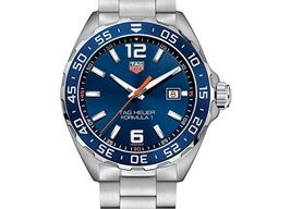 TAG Heuer Formula 1 Quartz WAZ1010.BA0842 (2025) - Blauw wijzerplaat 43mm Staal