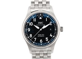 IWC Pilot Mark IW327015 (2019) - Zwart wijzerplaat 40mm Staal