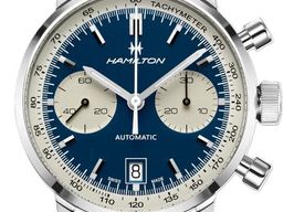 Hamilton Intra-Matic H38416141 (2026) - Blauw wijzerplaat 40mm Staal