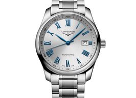 Longines Master Collection L2.793.4.79.6 (2024) - Zilver wijzerplaat 40mm Staal