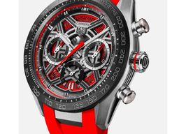 TAG Heuer Carrera CBU2082.FT6275 (2025) - Transparant wijzerplaat 44mm Titanium