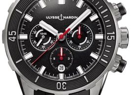 Ulysse Nardin Diver Chronograph 1503-170-3/93 (2026) - Blue dial 45 mm Titanium case