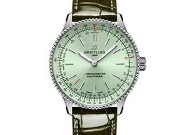 Breitling Navitimer A17327361L1P1 (2026) - Green dial 36 mm Steel case